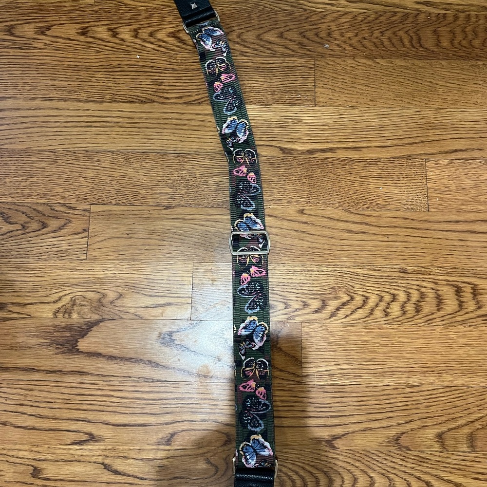 Pretty butterfly purse strap